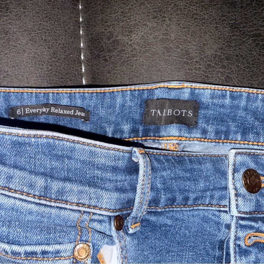 Talbots Stretch Everyday Relaxed Jean - Picture 4 of 4